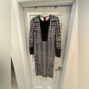 Clover Canyon Long Sleeve Neoprene Dress